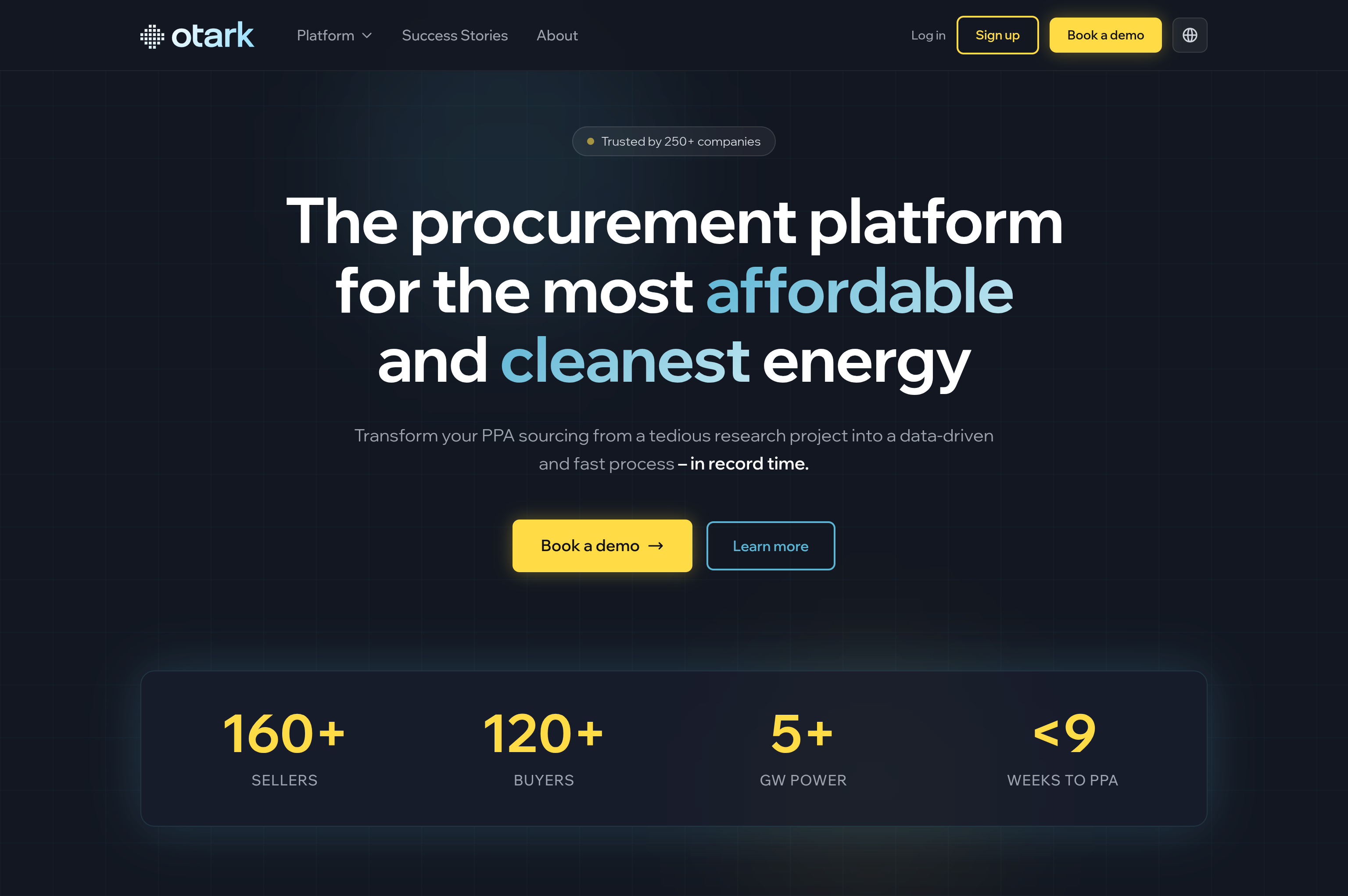 Screenshot of Otark